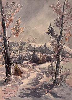 Karel Toman (1877 – 1946) - Zimní krajina