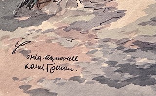 Karel Toman (1877 – 1946) - Zimní krajina