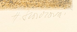 Hana Storchová (1936 – 2024) - Struktura v trávníku
