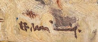 Václav František Ulšmíd (1903 – 1985) - Zima na Vysočině