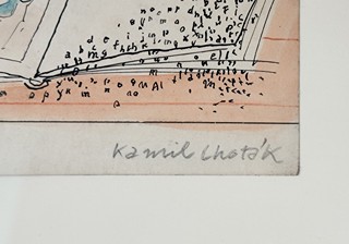 Kamil Lhoták (1912-1990) - Obrazový scénář ke kresleného filmu