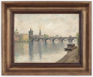 Josef Štefan Maleček (1890 - 1983) - Praha Karlův most