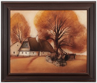 Jan Odvárka (1943) - Stavení pod stromy
