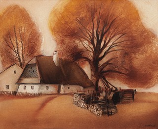 Jan Odvárka (1943) - Stavení pod stromy