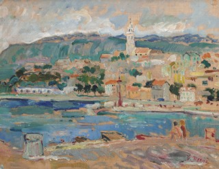 Vincenc Beneš - Zátoka na Jadranu