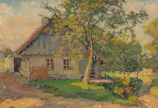 Josef Bárta - Před chalupou