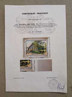 Josef Bárta - Před chalupou