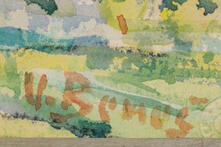 Vincenc Beneš - Jaro ve Strahovské zahradě