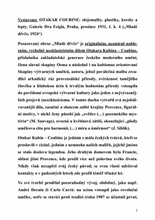 Otakar Kubín - Mladá dívka