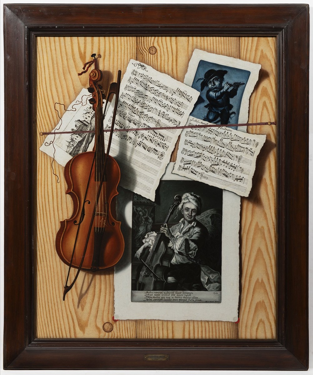 STILL LIFE WITH A VIOLIN