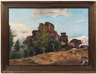 PETRIFIED CASTLE NEAR SVRATKA RIVER