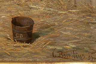 HORSE IN A STABLE