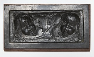 TWO FIGURATIVE RELIEFS