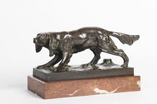 A HUNTING DOG