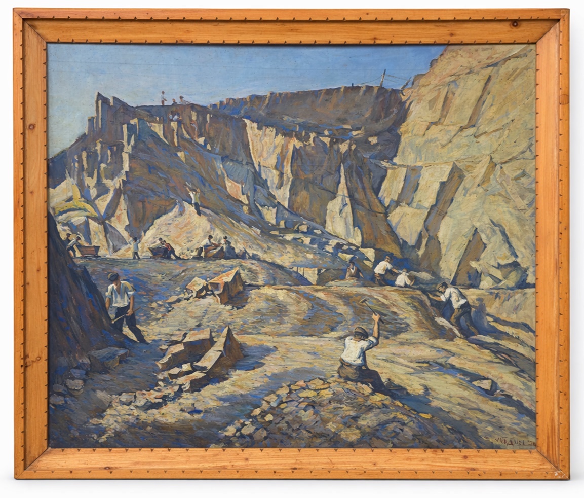 Vlastimil Košvanec (1887 - 1961) - Kamenolom