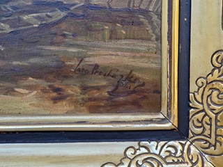 Jaro Procházka (1886 - 1949) - Pražské panorama s Karlovým mostem