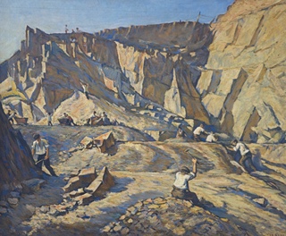 Vlastimil Košvanec (1887 - 1961) - Kamenolom