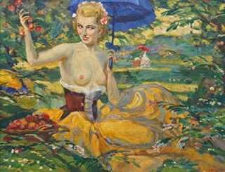Vlastimil Košvanec (1887 - 1961) - Zralé ovoce