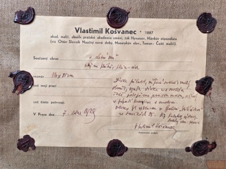 Vlastimil Košvanec (1887 - 1961) - Letní sen