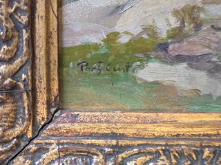 Gustav Porš (1888 - 1955) - Vesnický dvůr