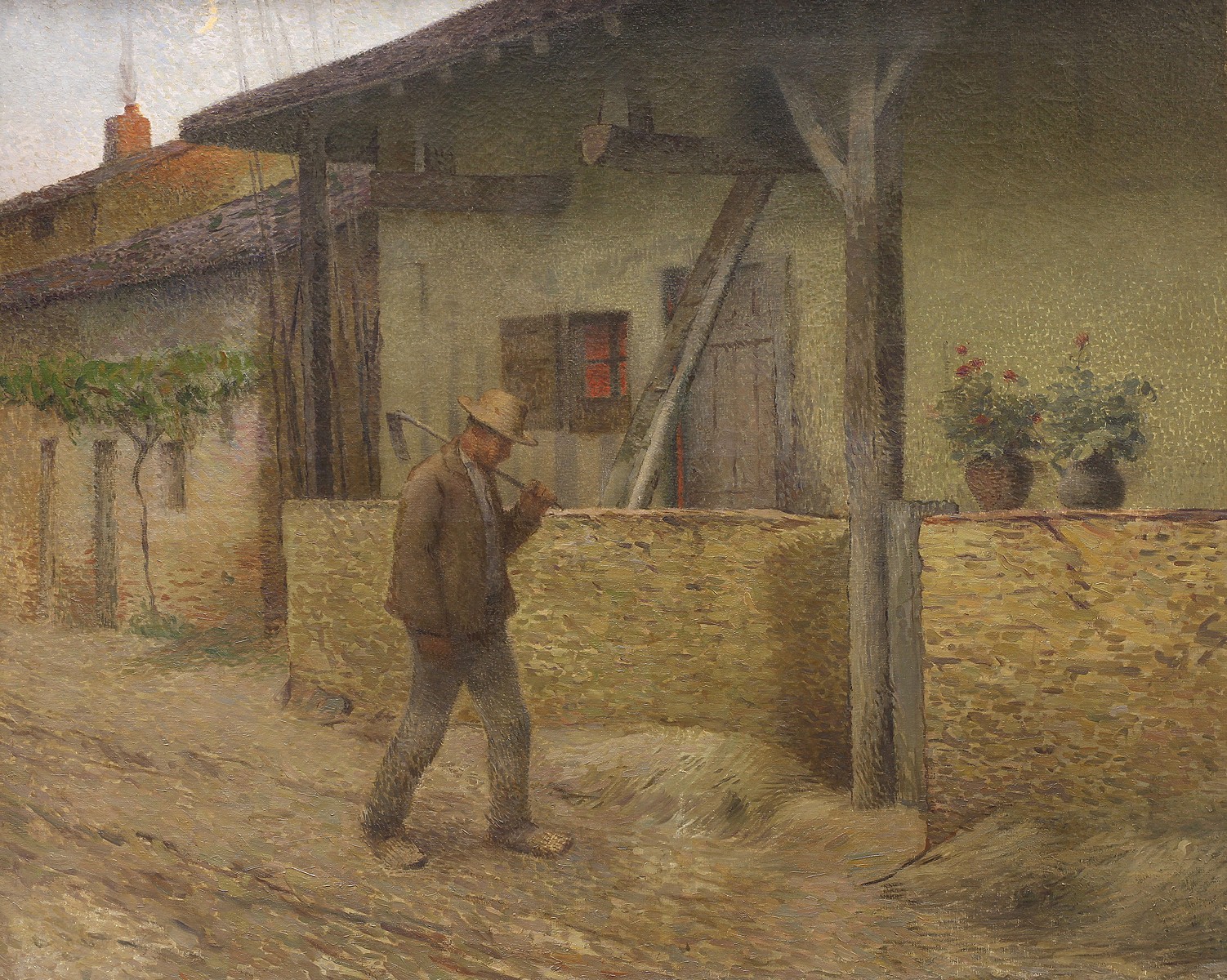 Henri Martin (1860 - 1943) - Retour des champs