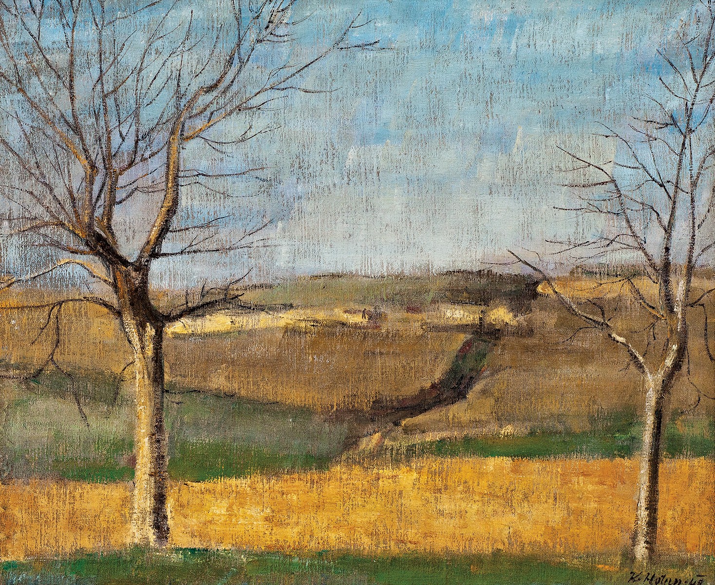 Karel Holan (1893 - 1953) - Dva stromy