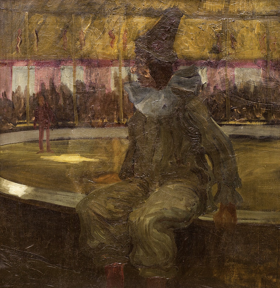 Karel Myslbek (1874 - 1915) - Pierot v manéži