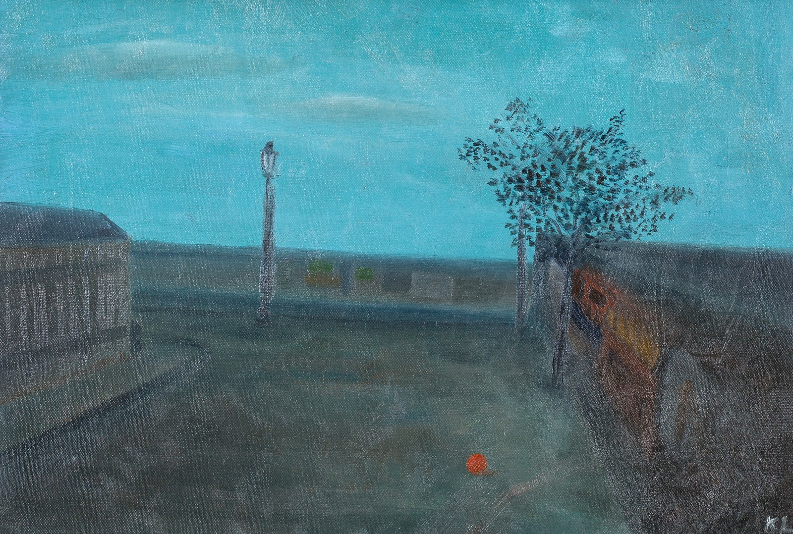 Kamil Lhoták (1912 - 1990) - Míč malé Máni