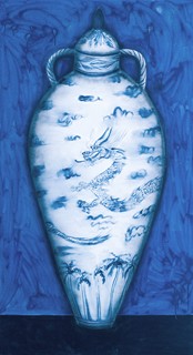 Laura Limbourg (1996) - Blue dragon vase