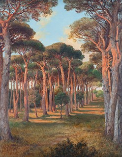 NOWOPACKÝ Jan (1821 - 1908) - Piniový háj
