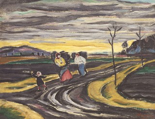 Oldřich Kerhart (1895 - 1947) - Dramatická krajina