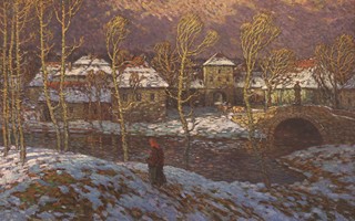 Josef Ullmann (1870 - 1922) - U řeky
