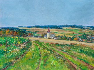 Karel Langer (1878 - 1947) - Cesta do vsi