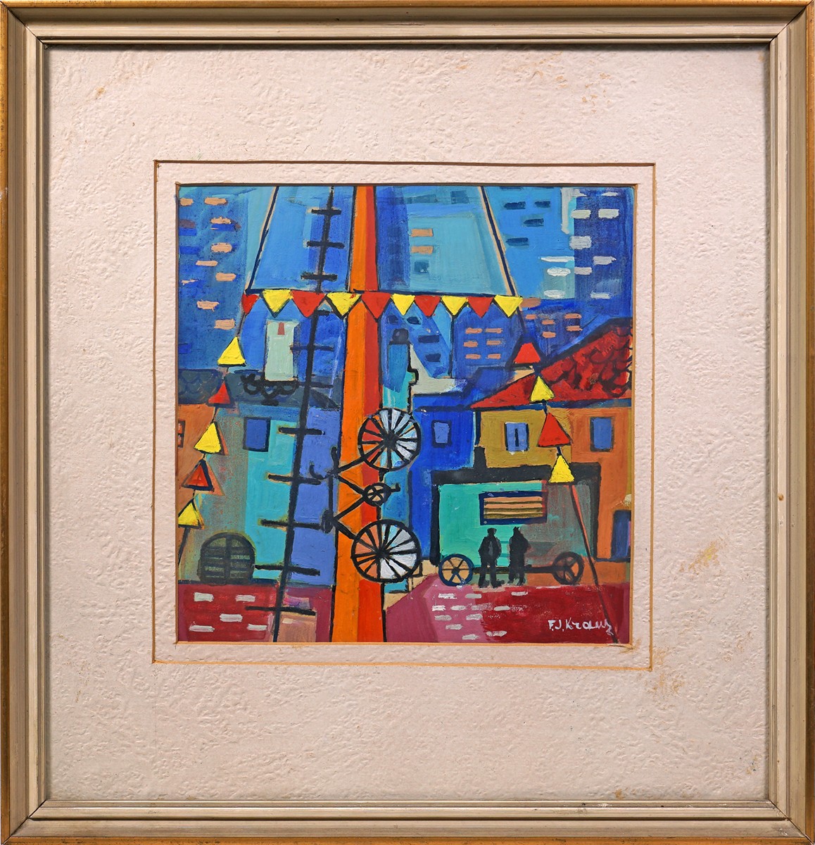 František Josef Kraus (1904 - 1976) - Před cirkusem