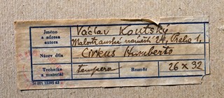 Václav Koutský (1907 - 1980) - Cirkus Humberto