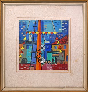 František Josef Kraus (1904 - 1976) - Před cirkusem