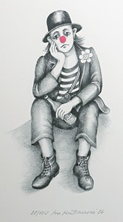 Iva Hüttnerová (1948) - Smutný klaun