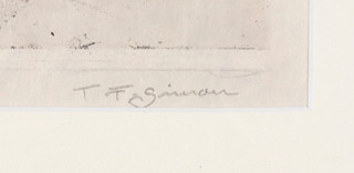 František Tavík Šimon (1877-1942) - Pařížské květinářky