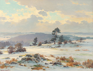 František Daněk Sedláček (1892-1974) - Zimní krajina