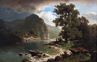 Adolf Chwala (1836 - 1900) - Před bouří