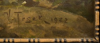 Vilém Trsek (1862 – 1937) - Zrcadlení na potoce
