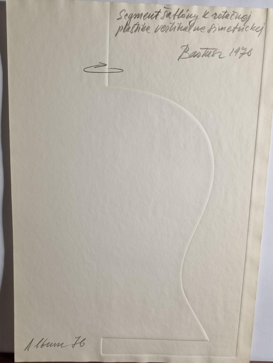 Juraj Bartusz (1933) - Segment šablóny k rotačnej plastice