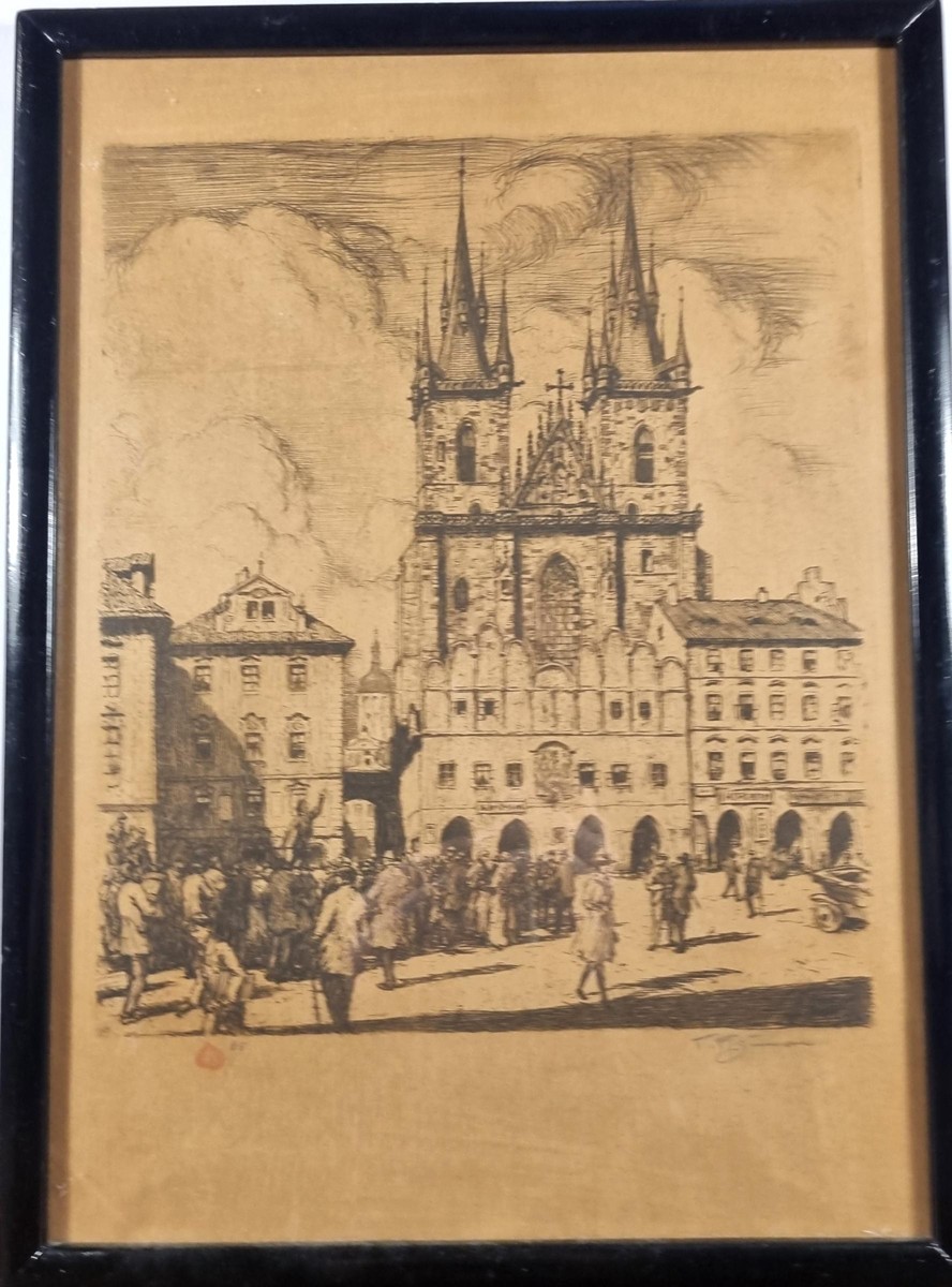 Tavík František Šimon (1877 - 1942) - Týnský chrám