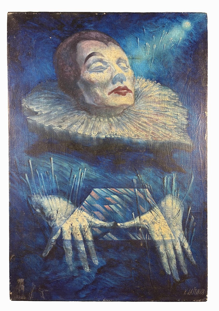 Karel Laštovka (1938 - 1986) - Snící pierrot