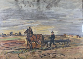 Vojtěch Sedláček (1892 - 1973) - Oráč
