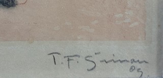 Tavík František Šimon (1877 - 1942) - Mi - Careme v Paříži