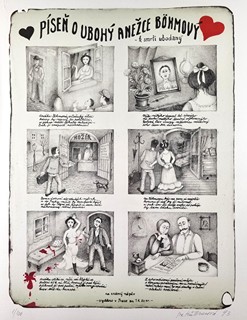Iva Hüttnerová (1948) - Příběh o ubohý Anežce Böhmový - k smrti ubodaný