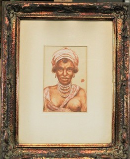 Tavík František Šimon (1877 - 1942) - Domorodá žena - Sri Lanka