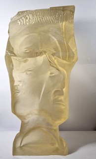 G. Chabrier, Unikátní skleněná socha
