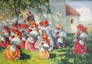 Ludvík Dobeš (1914 - 1979) - O pouti /Vlčnov a Blatnice/
